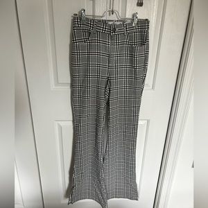 Hollister gingham pants size small - ultra high rise